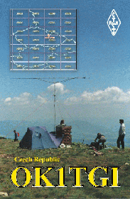 OK1TGI QSL card